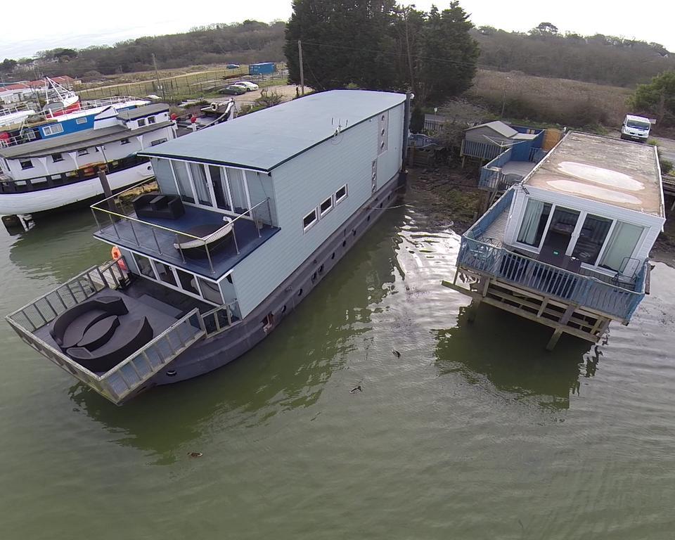 Bed and Breakfast Houseboat Harbourside View Newport  Esterno foto